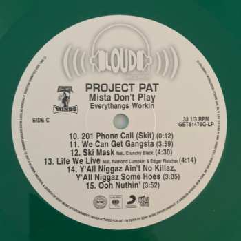 2LP Project Pat: Mista Don't Play (Everythangs Workin) CLR