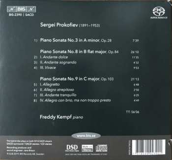 SACD Sergei Prokofiev: Piano Sonatas 3 / 8 / 9