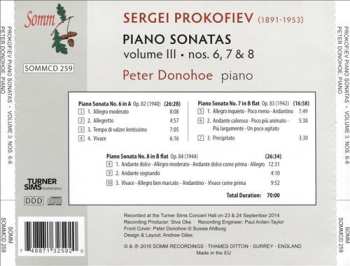 CD Sergei Prokofiev: Piano Sonatas, Volume III Nos.6,7 & 8