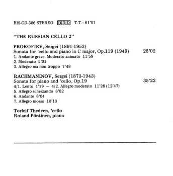 CD Sergei Prokofiev: The Russian Cello 2