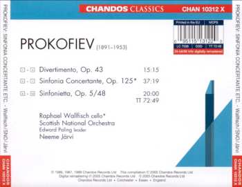 CD Sergei Prokofiev: Sinfonietta - Sinfonia Concertante - Divertimento