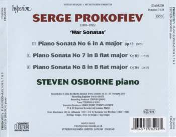 CD Sergei Prokofiev: Piano Sonatas Nos 6, 7 & 8