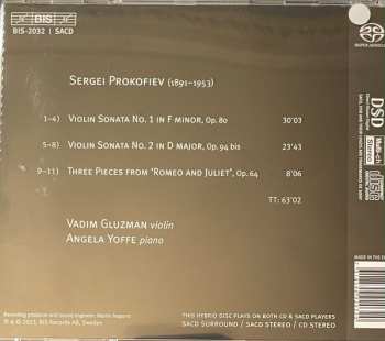 SACD Sergei Prokofiev: Violin Sonatas •  3 Pieces From Romeo And Juliet