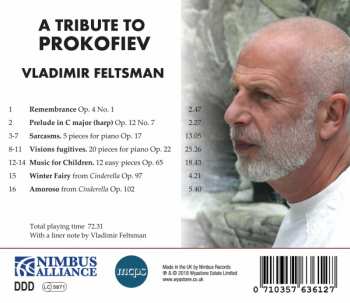 CD Sergei Prokofiev: A Tribute To Prokofiev