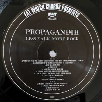 LP Propagandhi: Less Talk, More Rock