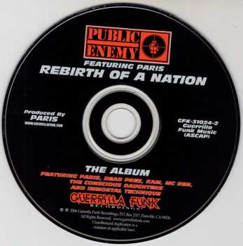 CD Public Enemy: Rebirth Of A Nation