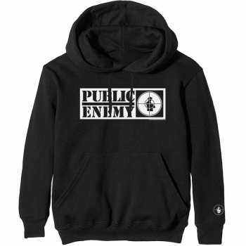 Merch Public Enemy: Hoodie Crosshairs Logo Public Enemy 