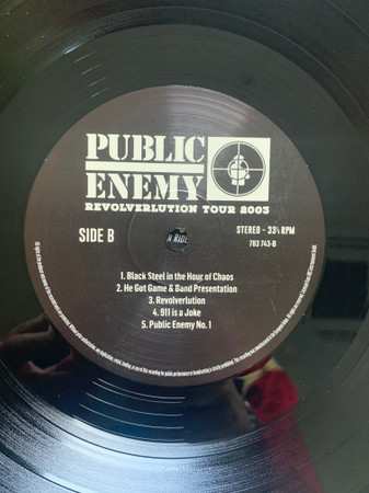 3LP Public Enemy: Revolverlution Tour 2003 DLX