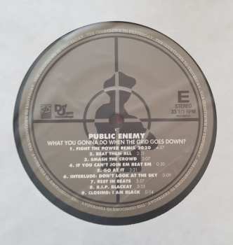 LP Public Enemy: What You Gonna Do When The Grid Goes Down?