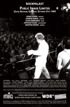 DVD Public Image Limited: Live At Rockpalast 1983 LTD