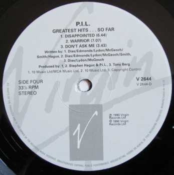 CD Public Image Limited: The Greatest Hits, So Far