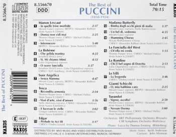 CD Giacomo Puccini: The Best Of Puccini