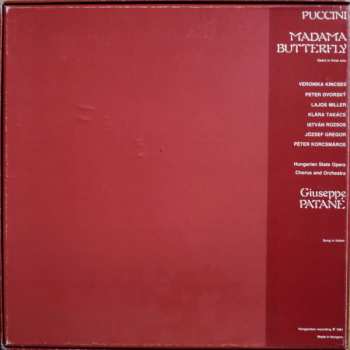 3LP/Doos Giacomo Puccini: Madama Butterfly