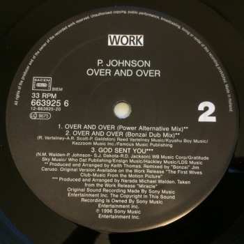 LP Puff Johnson: Over And Over (MAXISINGL)