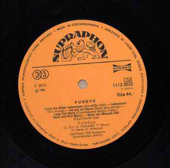 2LP Puhdys: Puhdys Live