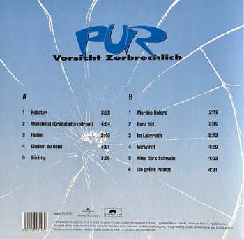 4LP/Doos Pur: Pur Vinyl-Box Volume 1 (1983 - 1988) LTD | CLR