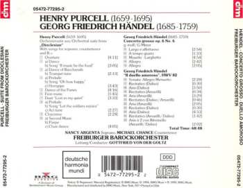 CD Georg Friedrich Händel: Dioclesian Suite / Concerto Grosso Op. 6 No. 6; Il Duello Amoroso