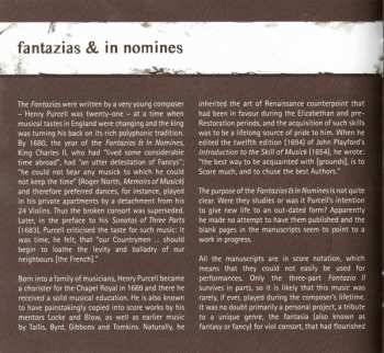 CD Henry Purcell: Fantazias & In Nomines