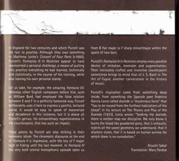 CD Henry Purcell: Fantazias & In Nomines