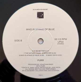 LP Purr: Who is Afraid of Blue?