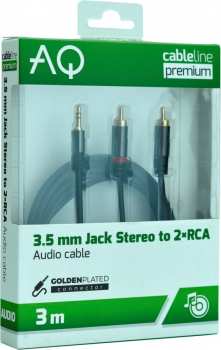 Audiotechnika PX42030 - 3,5 mm Jack - 2 x RCA - 3 m