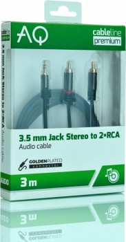 Audiotechnica PX42030 - 3,5 mm Jack - 2 x RCA - 3 m