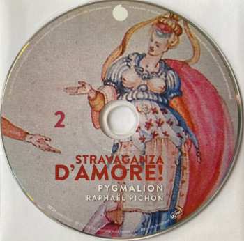 2CD/Doos Raphaël Pichon: Stravaganza D'Amore! - The  Birth Of Opera At The Medici Court
