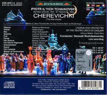 3CD/Doos Pyotr Ilyich Tchaikovsky: Cherevichki