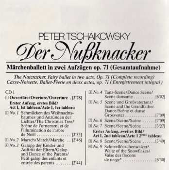2CD Pyotr Ilyich Tchaikovsky: Der Nußknacker Märchenballett In Zwei Aufzügen Op. 71 - Gesamtaufnahme