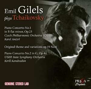 CD The Czech Philharmonic Orchestra: Emil Gilels Plays Tchaikovsky