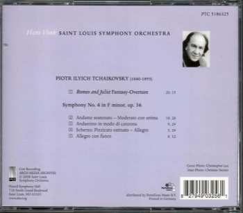 CD Pyotr Ilyich Tchaikovsky: Romeo And Juliet Fantasy-Overture, Symphony No. 4 In F Minor