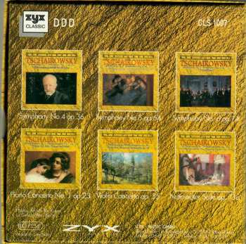 6CD Pyotr Ilyich Tchaikovsky: Peter Iljitsch Tschaikowsky 1840-1893