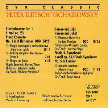 6CD Pyotr Ilyich Tchaikovsky: Peter Iljitsch Tschaikowsky 1840-1893