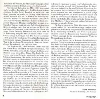 CD Pyotr Ilyich Tchaikovsky: Piano Concerto No. 2 / Concert Fantasy
