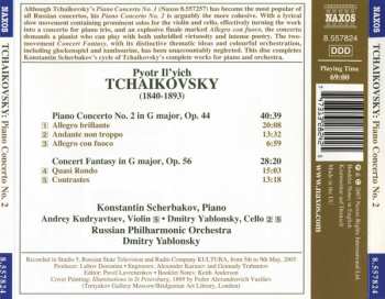 CD Pyotr Ilyich Tchaikovsky: Piano Concerto No. 2 / Concert Fantasy