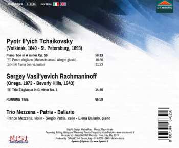 CD Pyotr Ilyich Tchaikovsky: Piano Trio; Trio Élégiaque