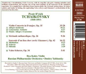 CD Pyotr Ilyich Tchaikovsky: Violin Concerto