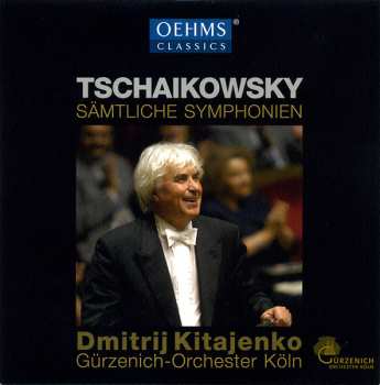 8CD/Doos Pyotr Ilyich Tchaikovsky: Sämtliche Symphonien