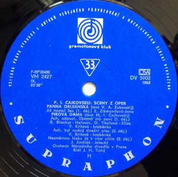 LP Pyotr Ilyich Tchaikovsky: Scény Z Oper