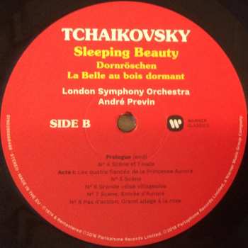 3LP/Doos Pyotr Ilyich Tchaikovsky: Sleeping Beauty (Complete Ballet)