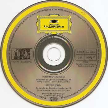 CD Antonín Dvořák: Streicherserenaden - String Serenades - Sérénades Pour Cordes