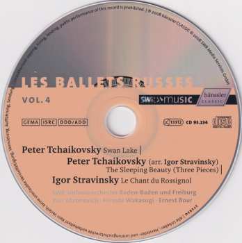 CD Igor Stravinsky: Swan Lake | Sleeping Beauty (Three Pieces) | Le Chant Du Rossignol