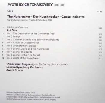 7CD/Doos Pyotr Ilyich Tchaikovsky: Swan Lake / The Sleeping Beauty / The Nutcracker
