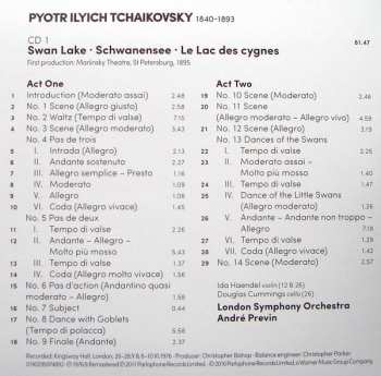 7CD/Doos Pyotr Ilyich Tchaikovsky: Swan Lake / The Sleeping Beauty / The Nutcracker