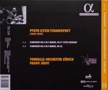 CD Pyotr Ilyich Tchaikovsky: Symphonies Nos.2 & 4