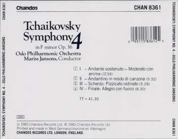 CD Pyotr Ilyich Tchaikovsky: Symphony No. 4 In F Minor Op.36
