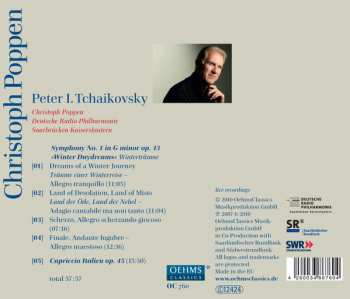 CD Pyotr Ilyich Tchaikovsky: Symphony No. 1 ; Capriccio Italien