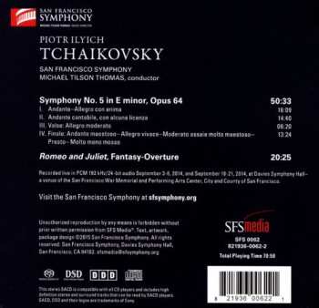 SACD Pyotr Ilyich Tchaikovsky: Symphony No. 5 / Romeo And Juliet