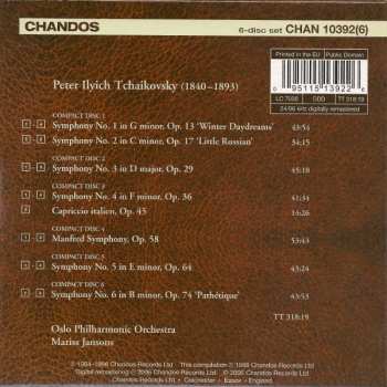 6CD/Doos Pyotr Ilyich Tchaikovsky: The Symphonies