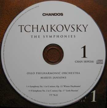 6CD/Doos Pyotr Ilyich Tchaikovsky: The Symphonies